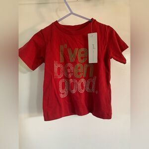 NWT Peek “I’ve Been Good” TShirt Size 12-18MOS